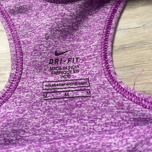 Women’s Purple Nike Pro Dry Fit Sports Bra size M - Picture 3 of 4
